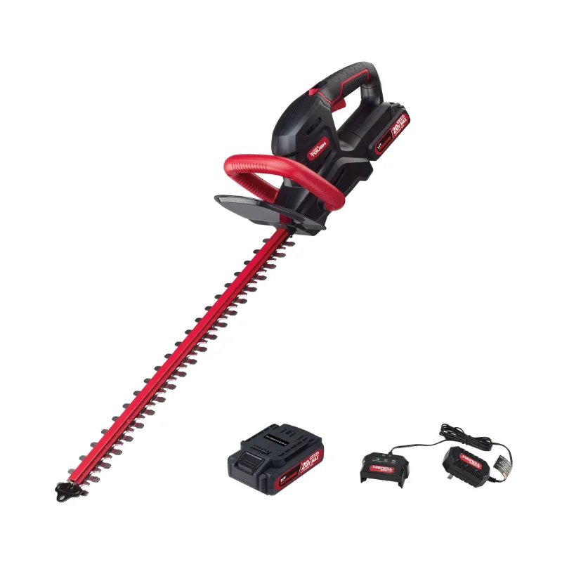 Electric Hedge Trimmers 20V Max 22-inch Cordless Battery Powered Hedge Trimmer, HT21-401-003-07