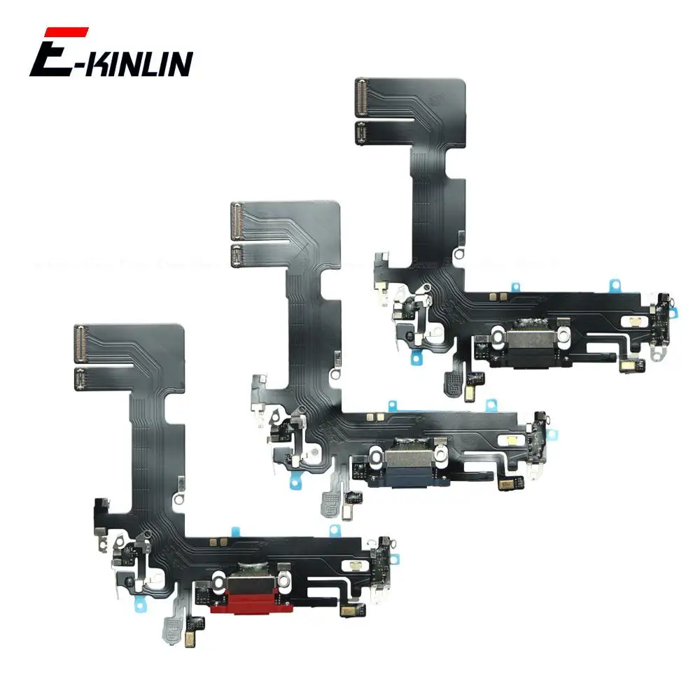 

Штекер USB для зарядного устройства, док-разъем, гибкий кабель для iPhone 13 mini 13 Pro Max с микрофоном