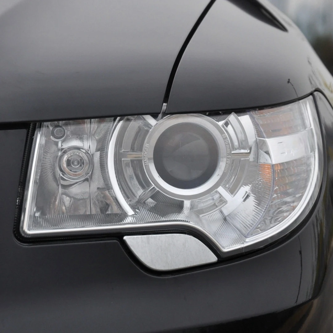 Фото Для Skoda Superb 2009 2010 2011 2012 2013, аксессуары для автомобиля, прозрачный материал ПК, стеклянный корпус фары №3