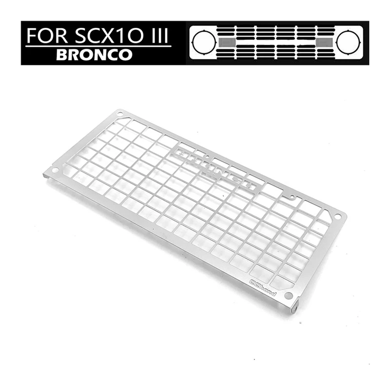 Лобовое стекло Сетка 1/10 Rc автомобиль игрушки осевой SCX10 III Бронко тело Diy модификация