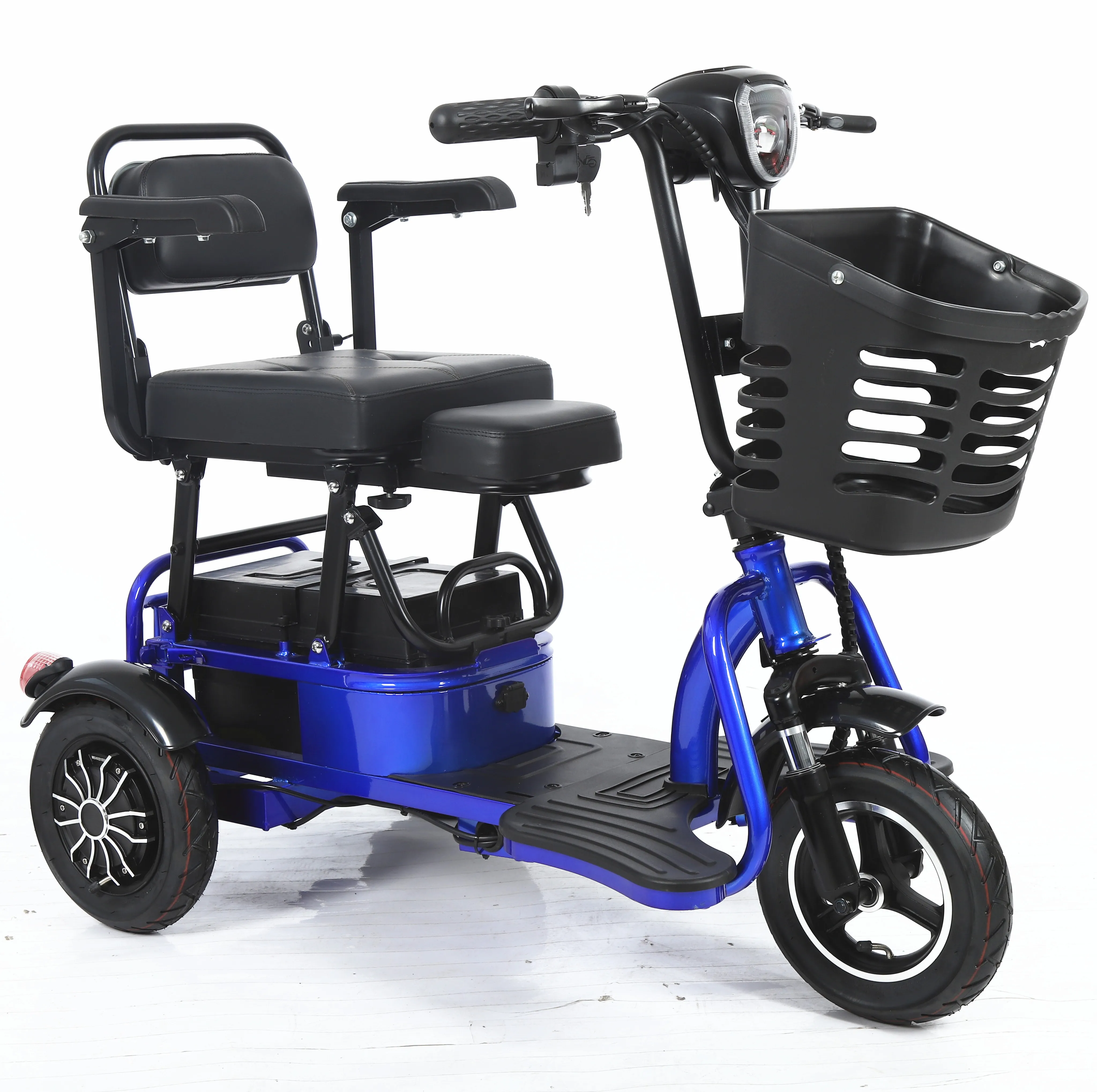 

Wholesaler Price 600 Watt Lead Acid Electric Tricycle Three Seats 3 Wheels Electric Vehicle For Adults Use