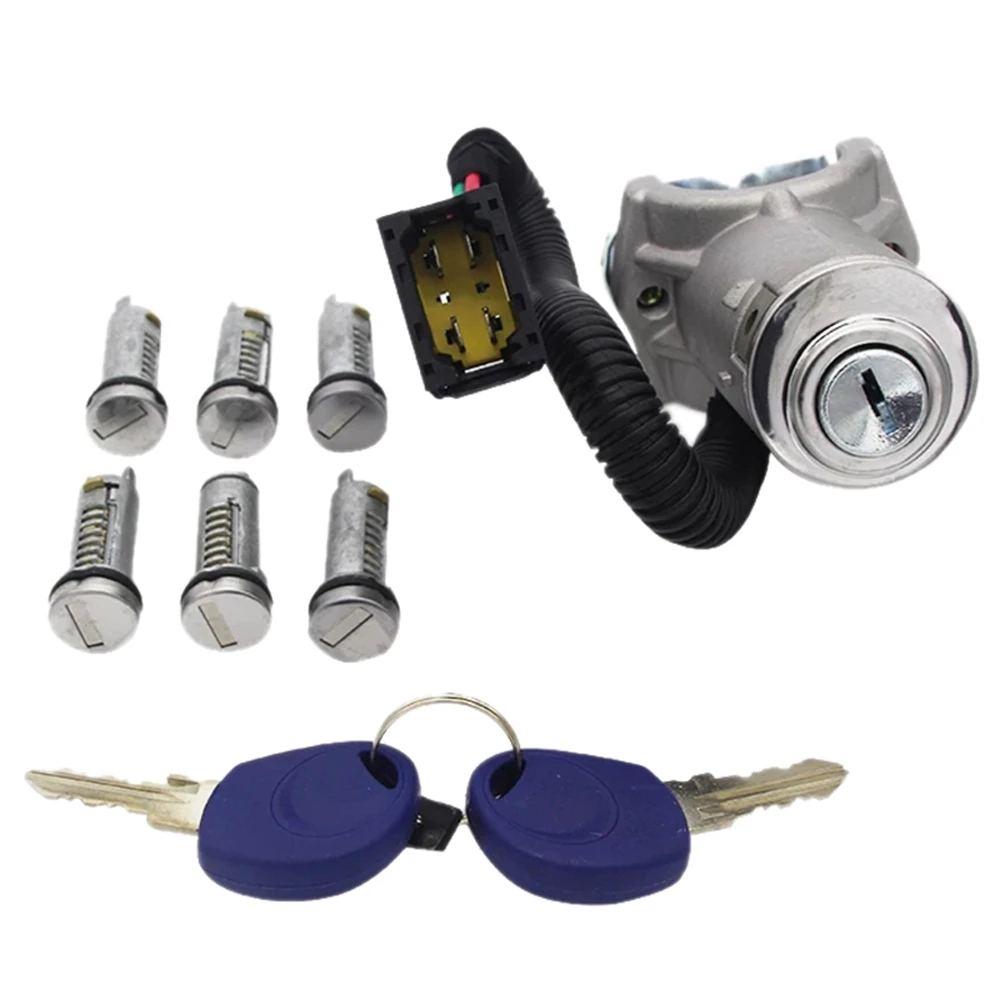 

Car Ignition Lock Barrel Type Ignition Switch Door Lock for Iveco DAILY 2006-2012 2996075 29960764