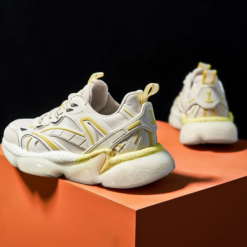 

Women's Sneakers Shoes for Men 2022 Summer Advanced High ElasticTenis Breathable Male Sports Gym Running Shoes Footwear