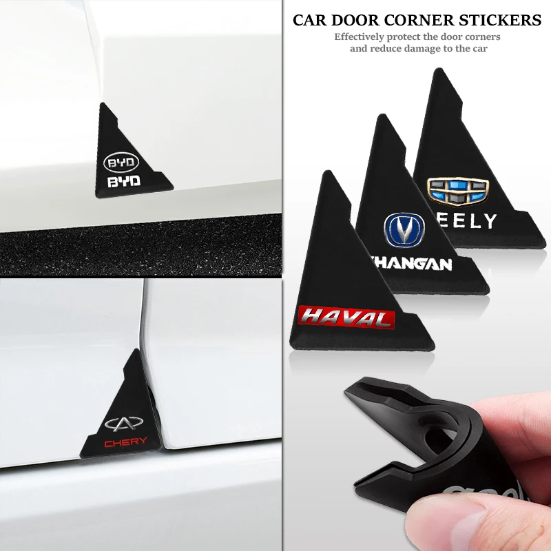 

2pcs Silicone Car Door Corner Cover Anti-collision Stickers for Mazda 6 3 2 CX7 CX9 CX30 RX8 MX5 MX3 MS MP GL Atenza Accessories