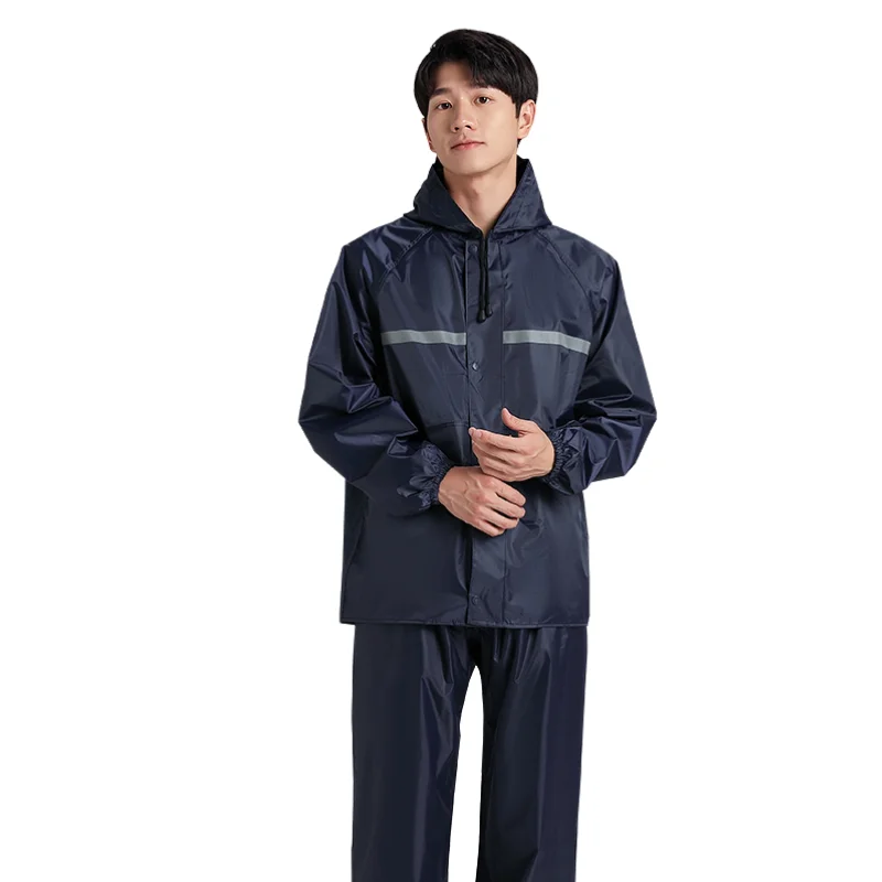

overalls Raincoat Jacket Men Outdoor Running Biker Raincoat for Fishing Rain Protection Military Poncho Capa De Chuva Rain Gear