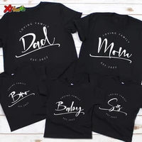 personalized family shirt custom family anniversary shirt last name est tops matching shirt custom name baby onesie mom dad baby