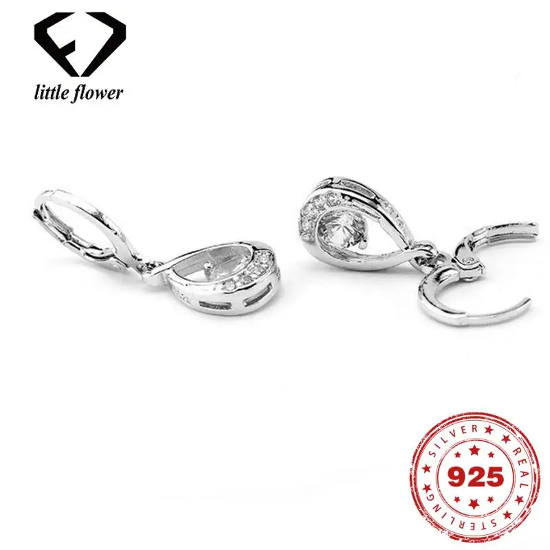 

Висячие серьги женские блестящие сапфировые ювелирные изделия женские Brincos Bizuteria Orecchini S925 Серебряные цветные серьги с бриллиантами