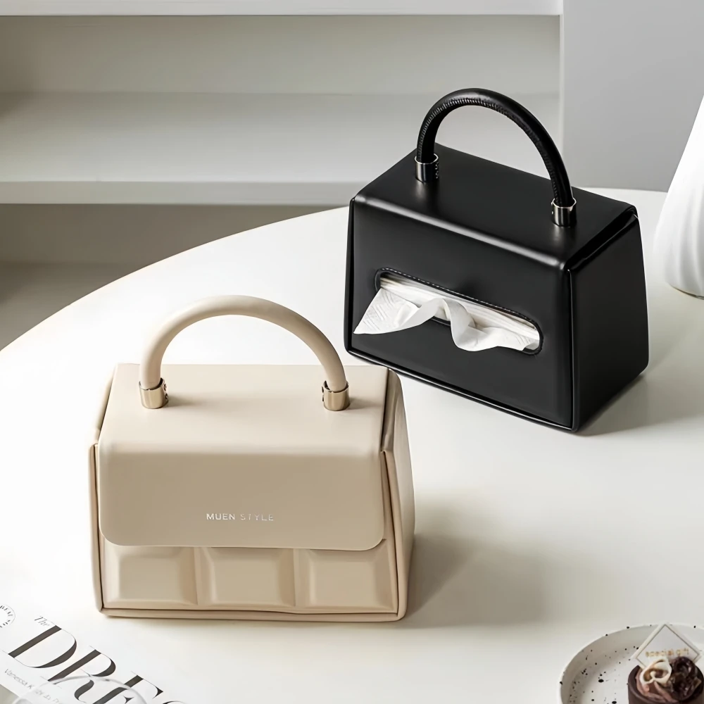 2025 Новая сумка креативная коробка для салфеток вилла высококачественная кожа