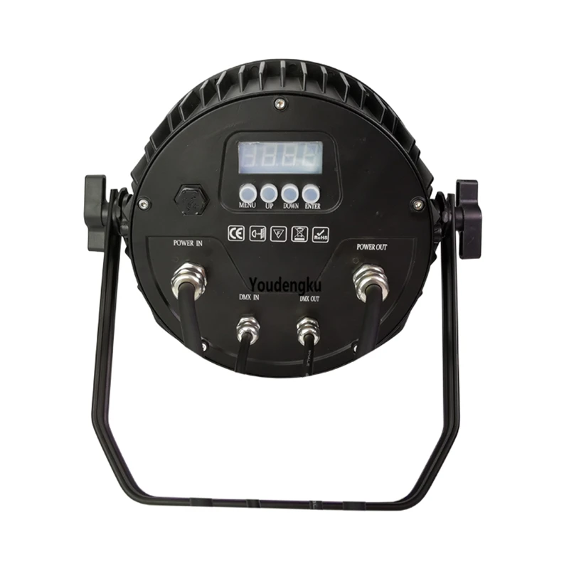 6 шт. уличный DMX-вечеринка водонепроницаемый IP65 18x10 Вт RGBW свадебный светодиодный