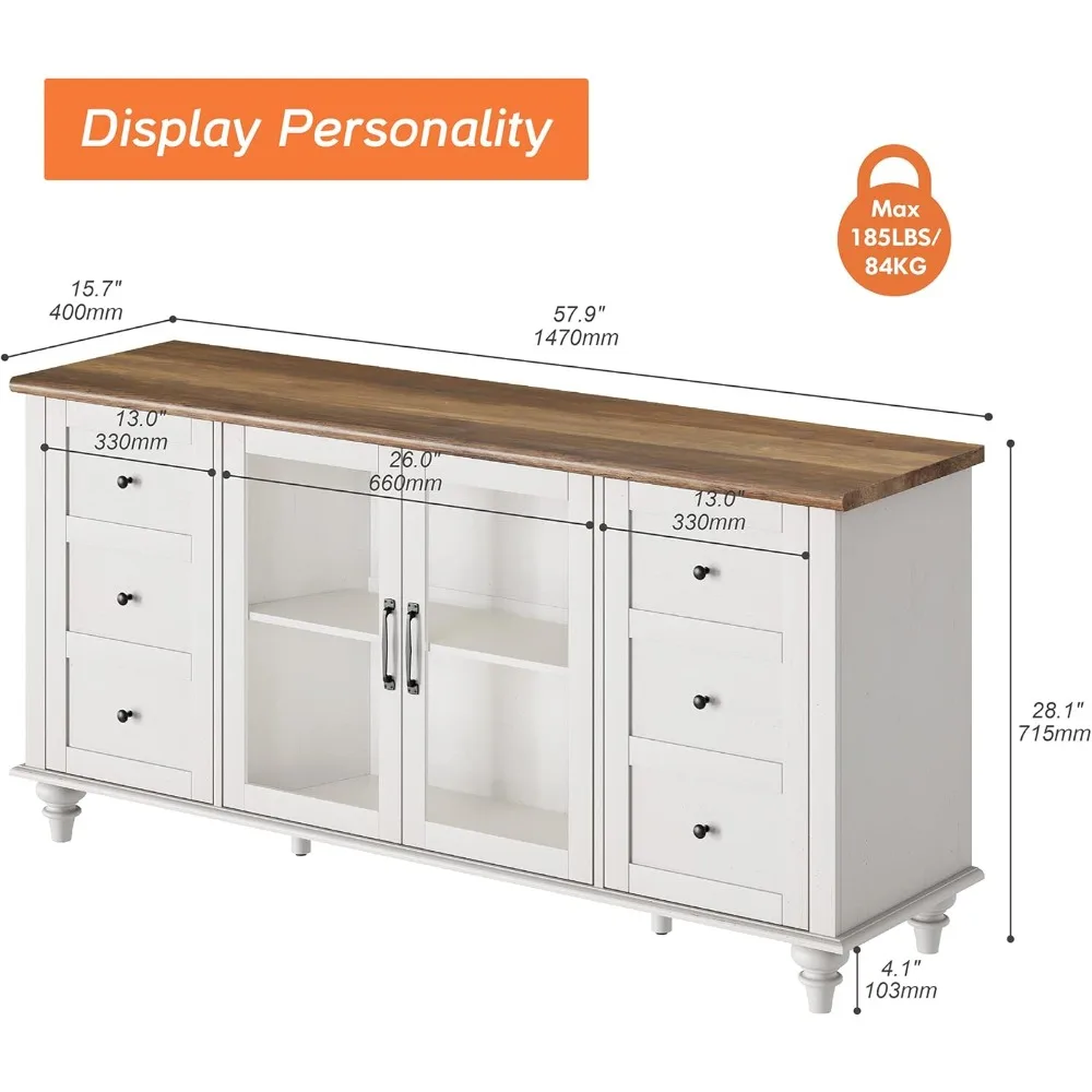 Шкафы-буфет со стеклянной дверью кухонные шкафы для хранения деревянные