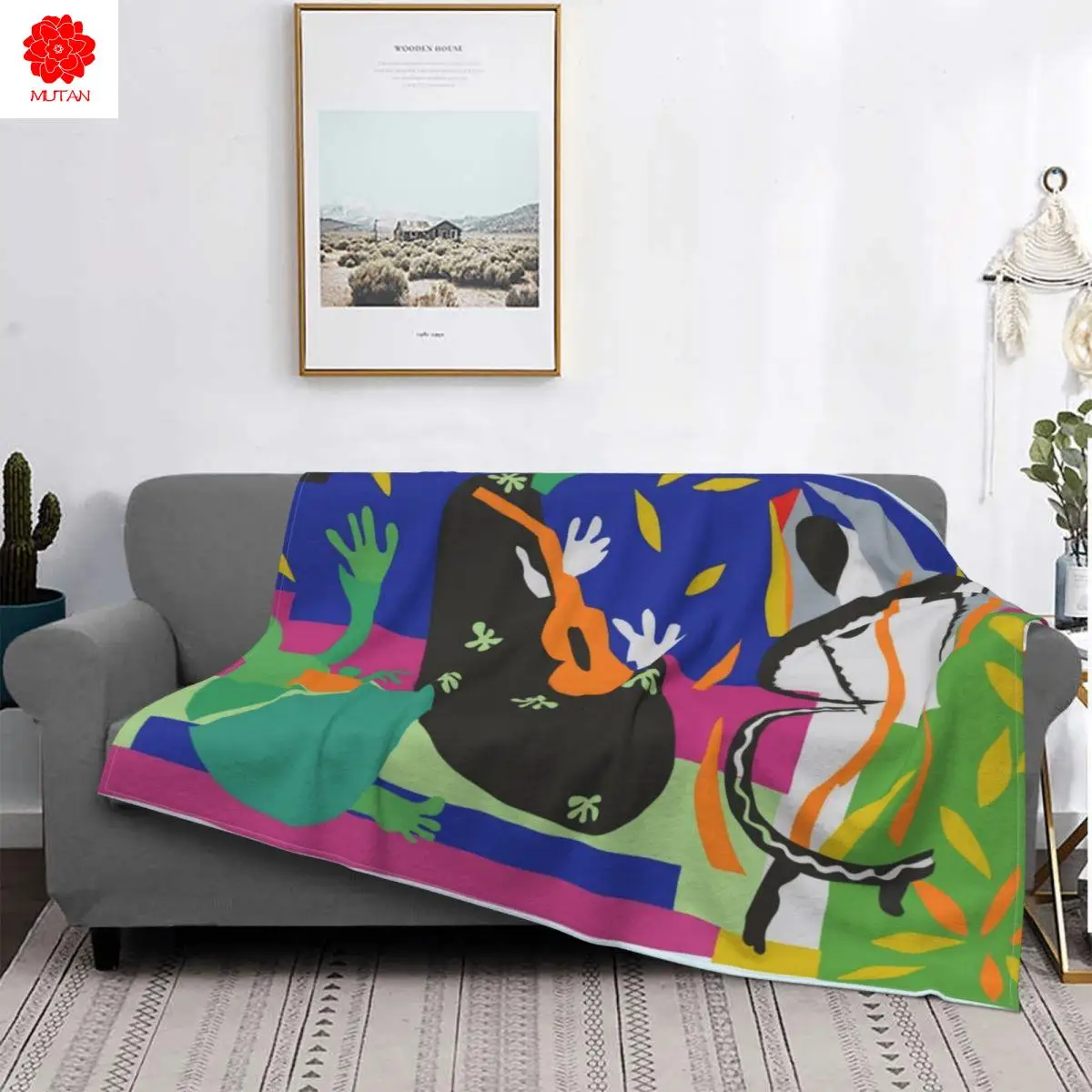 

Одеяло Matisse с классическим рисунком, дышащее мягкое покрывало для постельного белья, спальни