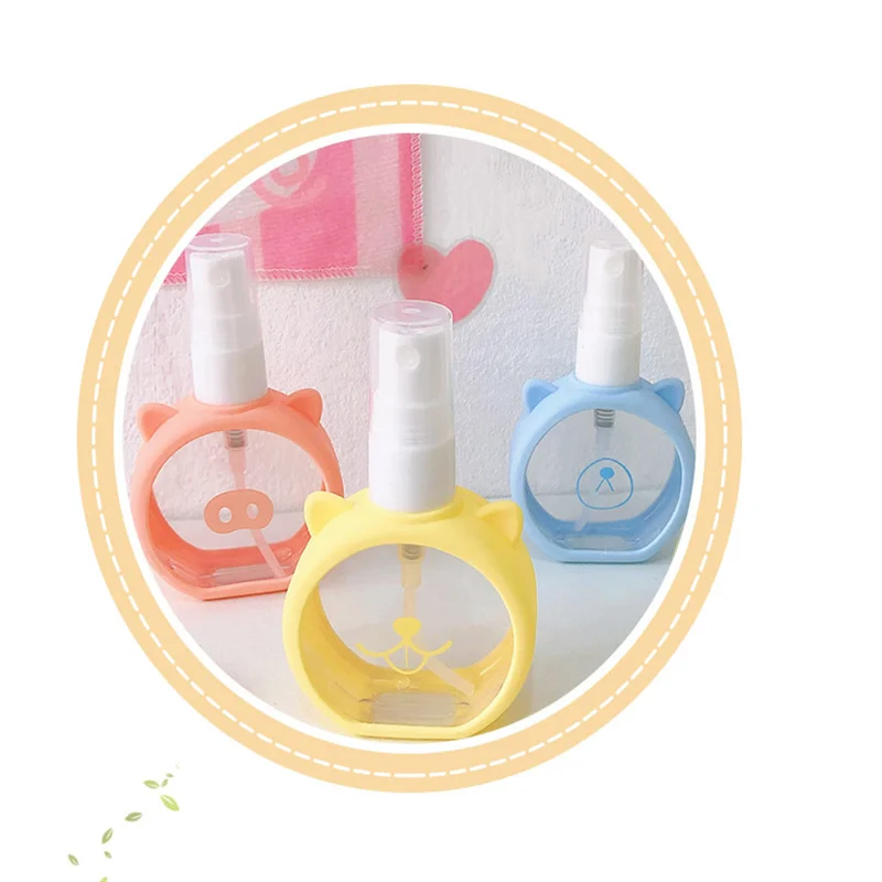

1Pcs 55ml Travel Refillable Eliquid Spray Alcochol Bottle Empty Container for Cosmetics Portable Perfume Atomizer Moisturize