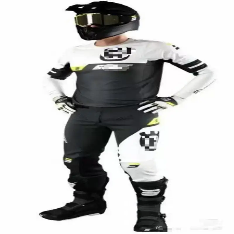 Трикотажные брюки для езды на мотоцикле комбо мужские из Джерси мотокросса