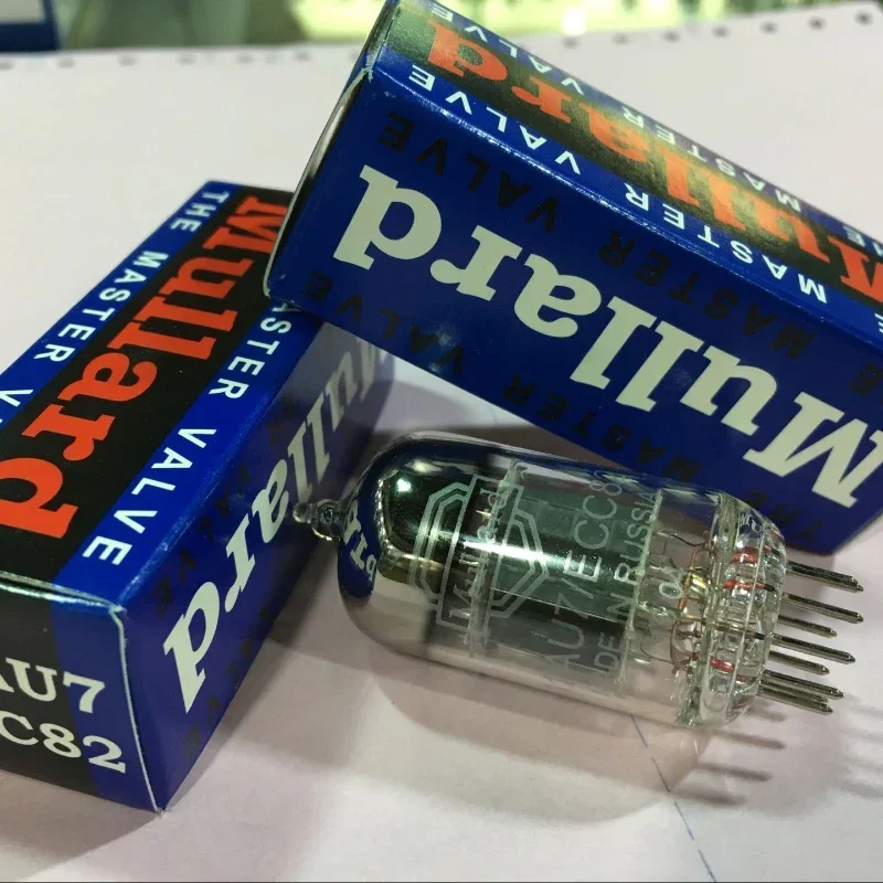 Вакуумная лампа Mullard 12AU7 заменяет ECC82/5814/6N10 заводской тест на электронную лампу