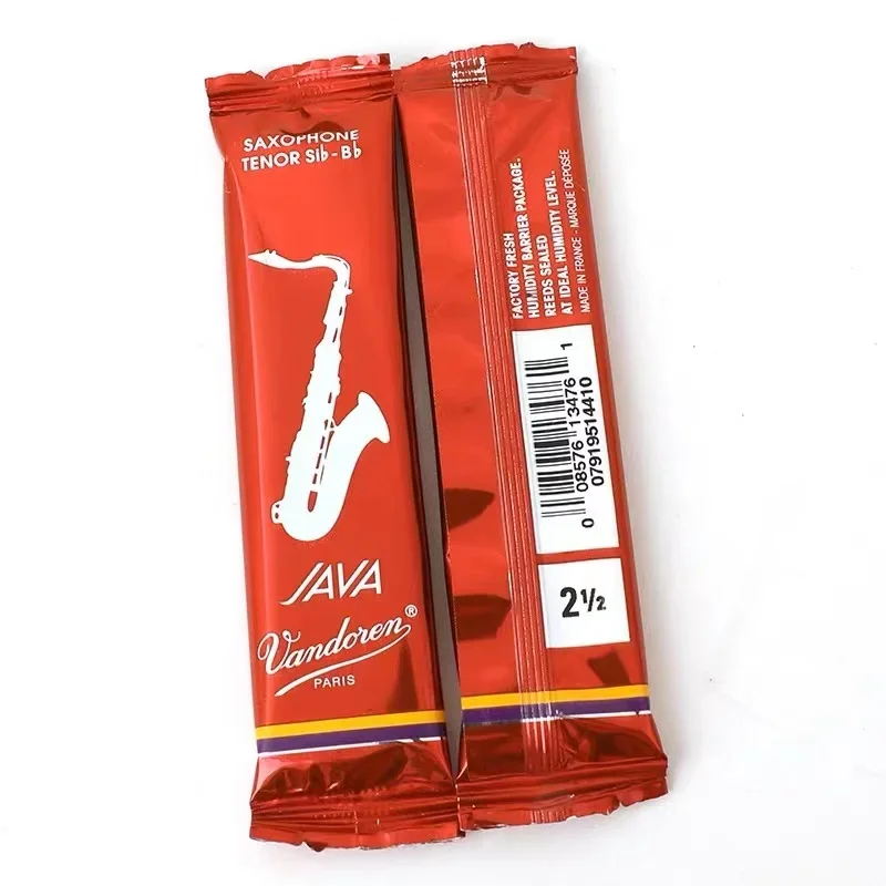 Фото Трости Vandoren-Filed JAVA Bb для тенор-саксофона, красная коробка, размеры 2.0, 2.5, 3.0 [5 тростей в коробке] №5