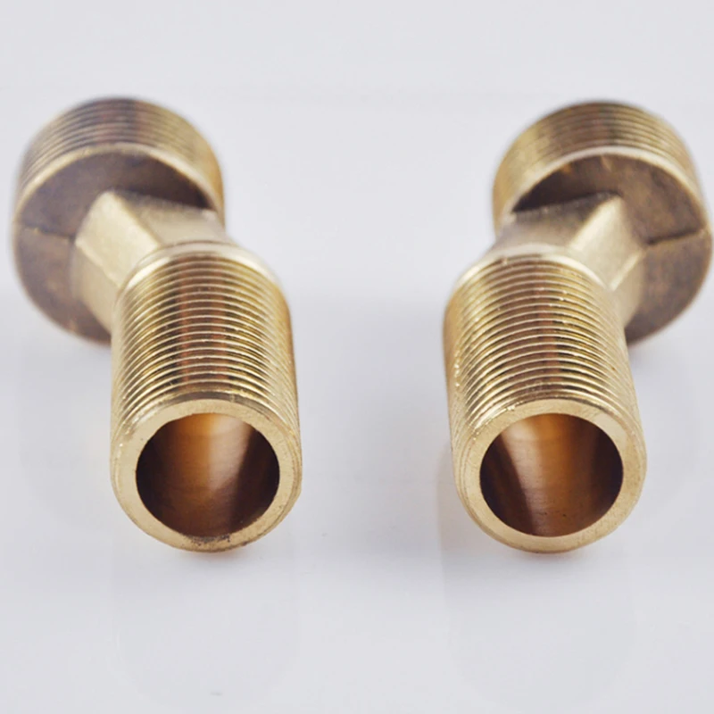 

Copper Bathroom Shower Bathtub Faucet Mixing Valve Faucet Distance Increased Eccentric Angled Change Curved Foot Bend Fittings