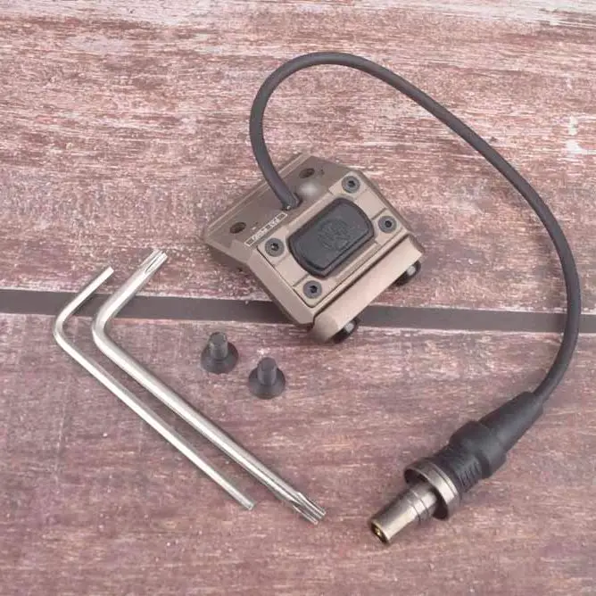 Тактический ML модный переключатель вспышки с офсетным креплением Пикатинни