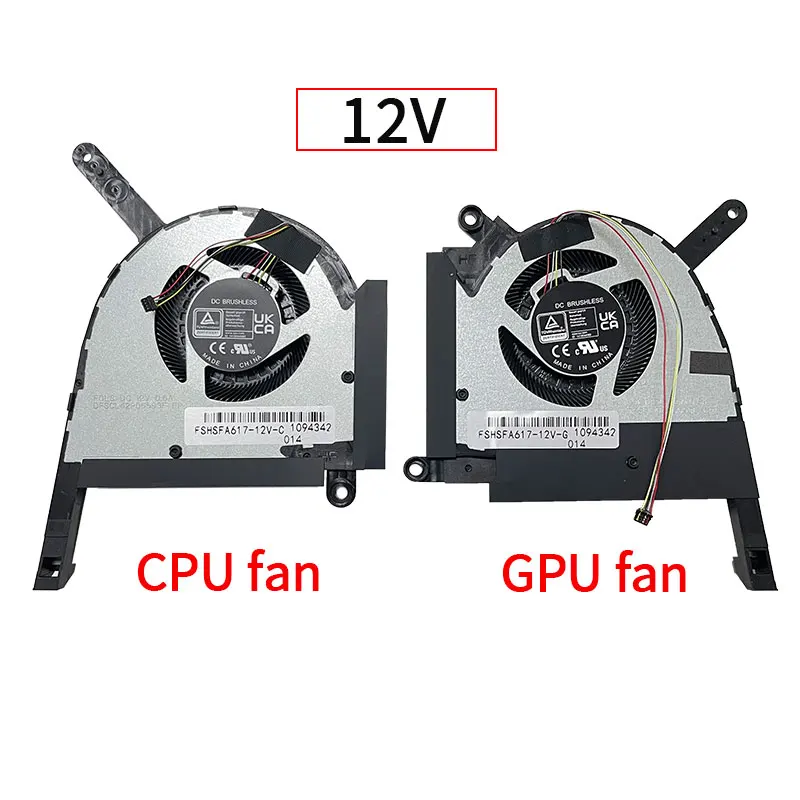 Фото Новый охлаждающий вентилятор 12 В для ASUS Pro RTX3060/RTX3070/RTX4060 FA617 FA617NS FA617XS FA617NSR Series 13NR0EW0M01011 13NR0EW0T01011 №5