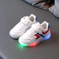 size 21 30 children led sneakers for kids girls shoes with light up sole baby led luminous shoes for boys glowing sneakers tenis