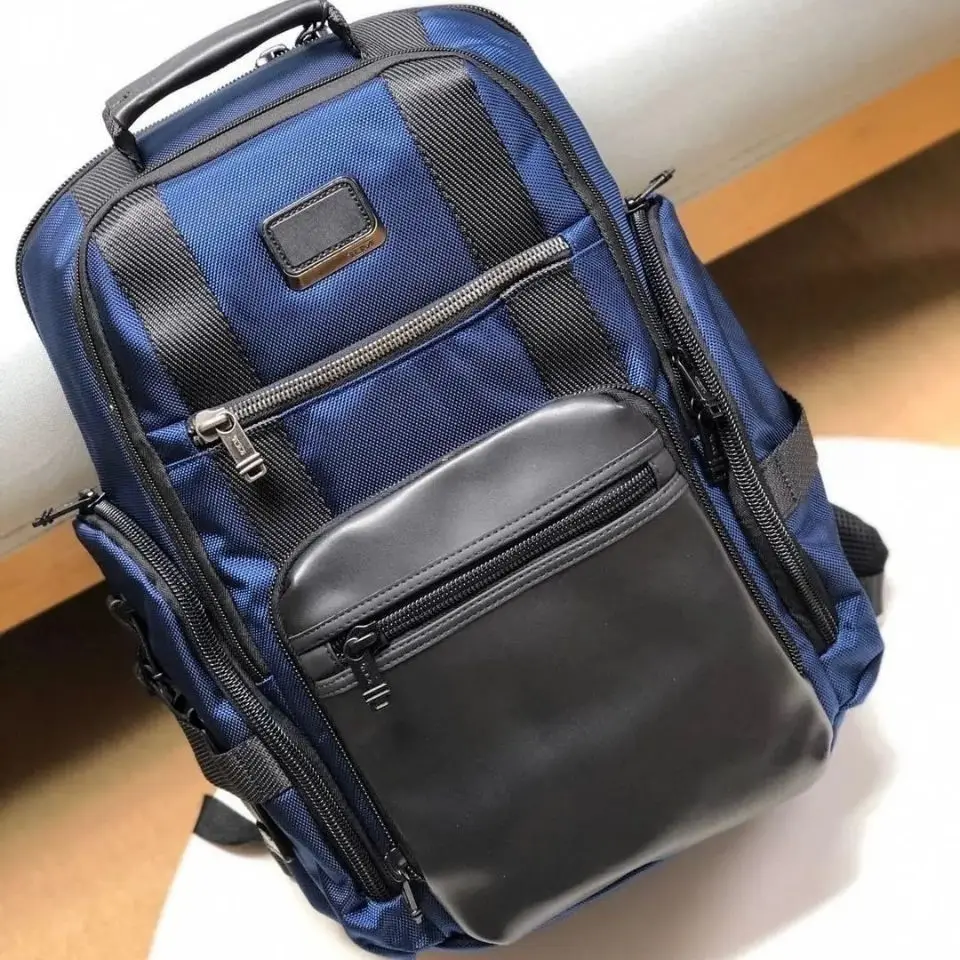 mochilas Tumi bag men Casual Business Computer Backpack Light  Laptop Bag Quality Nylon Waterproof Travel bag Tote backpack