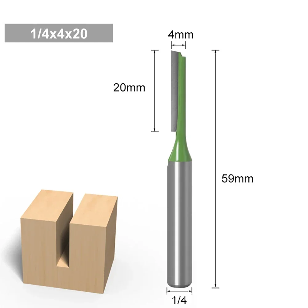 

Деревообрабатывающая фреза 3 мм-12 мм, диаметр 6 мм, хвостовик, прямая бита, карбид вольфрама, одинарная двойная фреза, нож