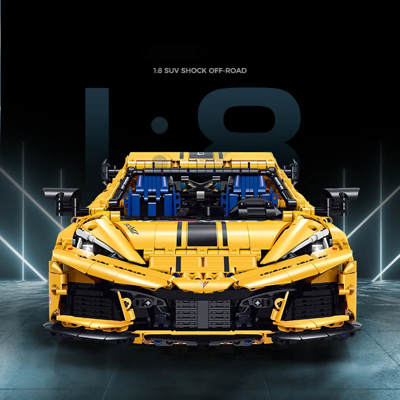 GULY 10622 Технический супер спортивный автомобиль 1:8 Модель City Racing Series DIY Игрушки