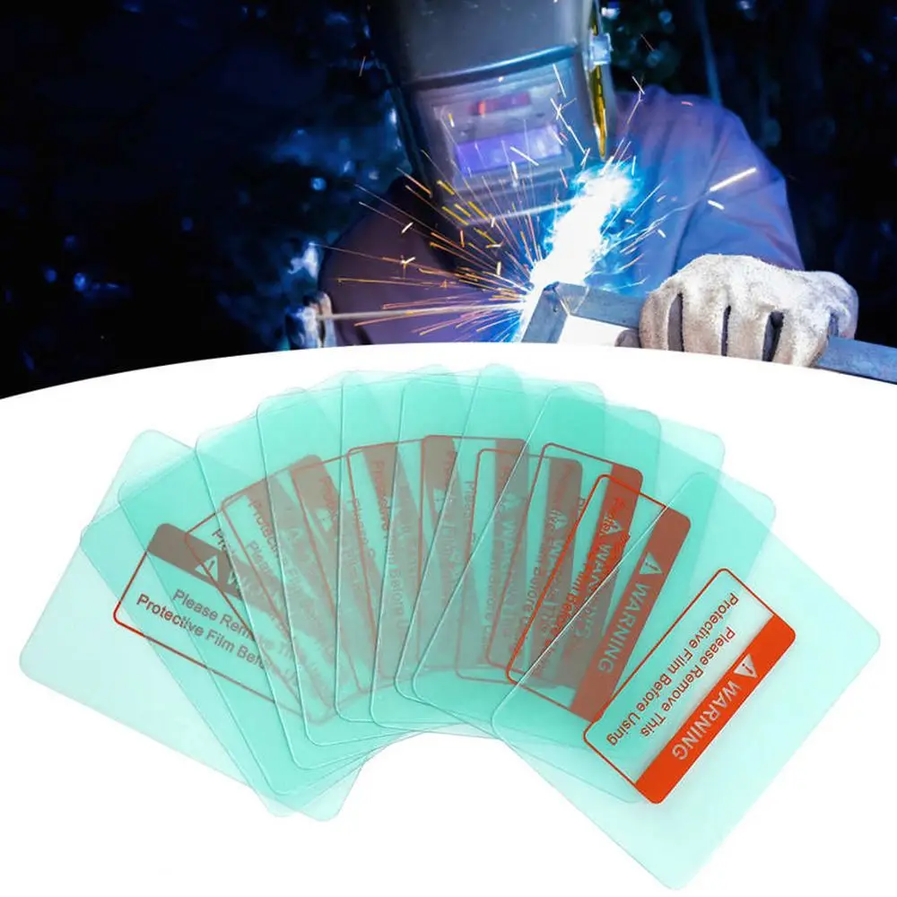 

Polycarbonate Protection Cover Auto Darkening Welding Goggles Plate Sheet Film Protective Glass Welding Helmet Lens