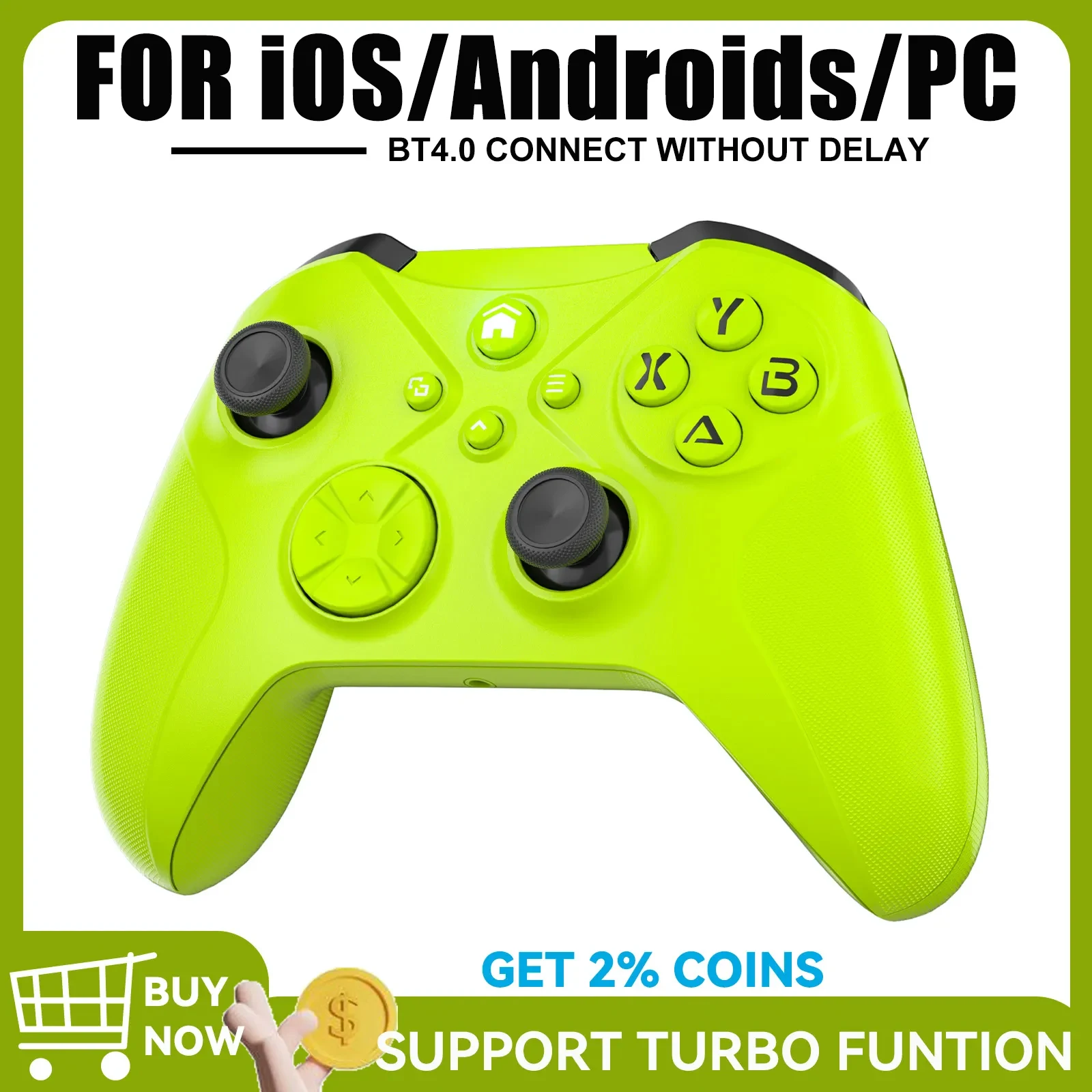 

Беспроводной игровой контроллер с Wi-Fi для ПК, джойстик для компьютера, планшета, геймпад, джойстик для Android с зарядкой, шесть осей