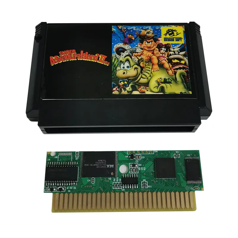 

Adventure Island 2 FC 8 Bit Game Cartridge For 60 Pin TV Game Console