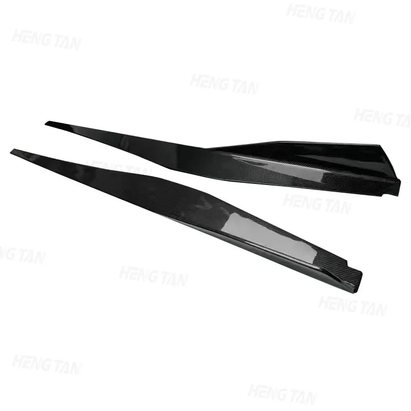 Автомобильные боковые юбки из углеродного волокна запчасти для Chevrolet Corvette C8 2021-2023