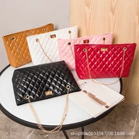2022 fashion women handbags rhombus lattice chain female crossbody messenger bag large capacity ladies handbag and purses