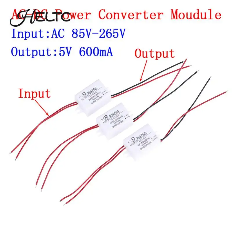 Модуль питания переменного и постоянного тока 220 в 230 В 3 5 12 мини-понижающий