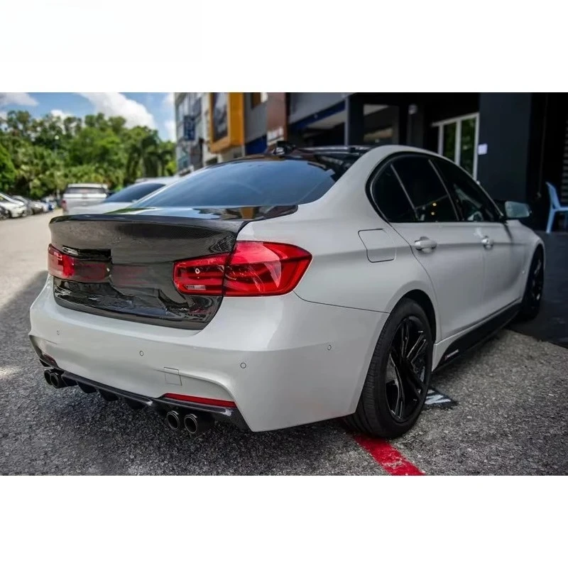 Фото Оригинальная карбоновая крышка багажника для BMW 3 серии F30 F35, специально разработанная для данной модели автомобиля №2