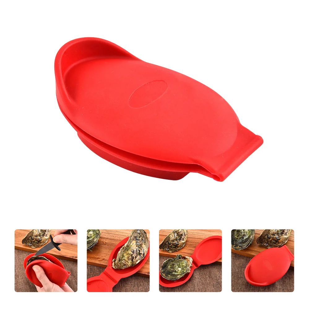 

Handguard Oyster Shucker Clip Oysters Opener Clamp Shell Tool Kitchen Utensil Silicone Protective Shucking Seafood