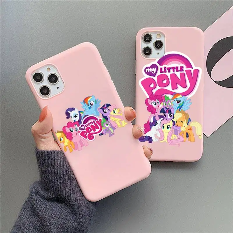 

my little pony Phone Case For IPhone 11 12 13 14 Pro Max 7 8 Plus XS XR 12mini Se 2020 Candy Case