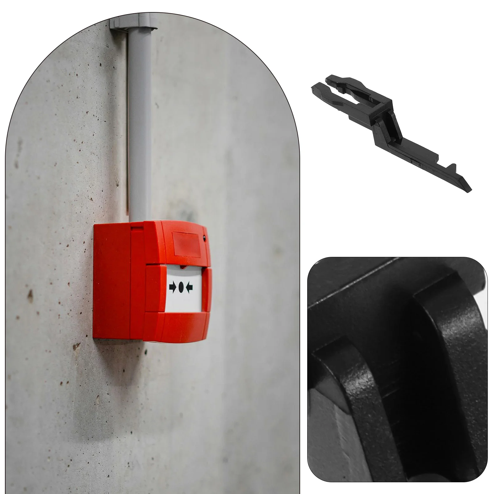 10 шт. дверной замок аварийной кнопки переключатели пластиковый штифт для рычагов