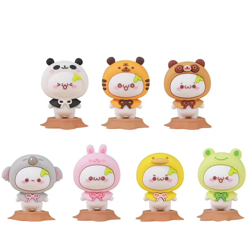 Милая Вечеринка зоопарк кошка аниме глухая коробка игрушка начинающая поп