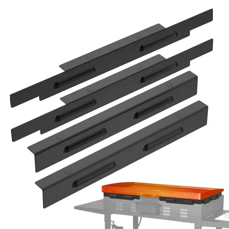 

Flame Protect 36in Wind Guard Griddle Accessories Stainless Steel Heat Shield Wind Screen For Outdoor Cooking And Barbecue