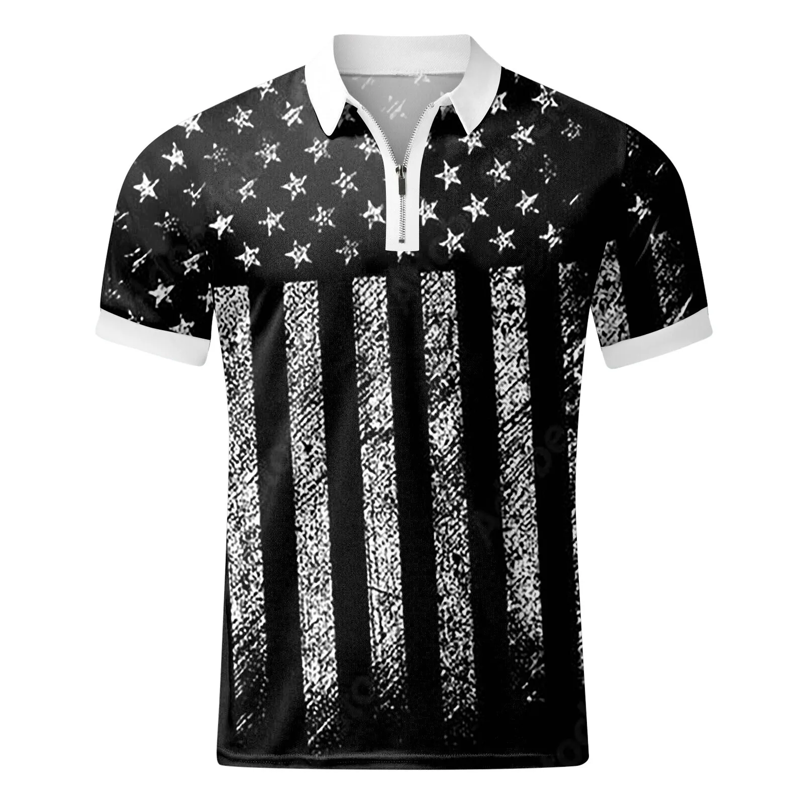 Рисунок 4 - Рубашка-поло с принтом в полоску