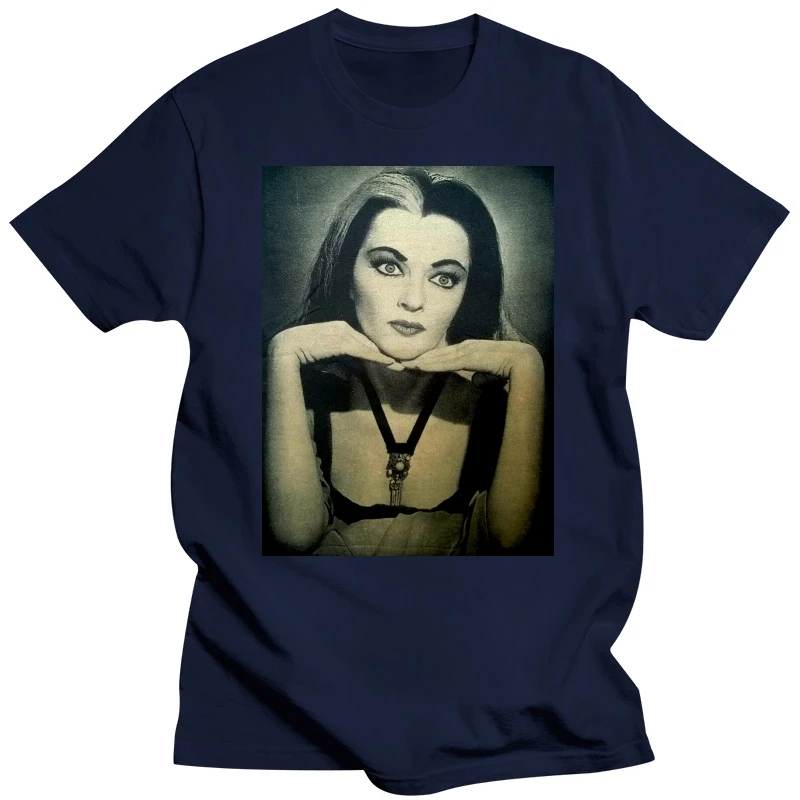 Футболка LILY Munsters The Addams Morticia Family Goth Horror Classic Sitcom TV для молодежи среднего возраста Old