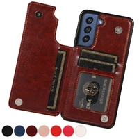 luxury slim fit wallet leather case for samsung galaxy s22 ultra s21 plus s20 fe s10 s9 a12 a13 a22 a32 a51 a52 a53 a71 a72 a73