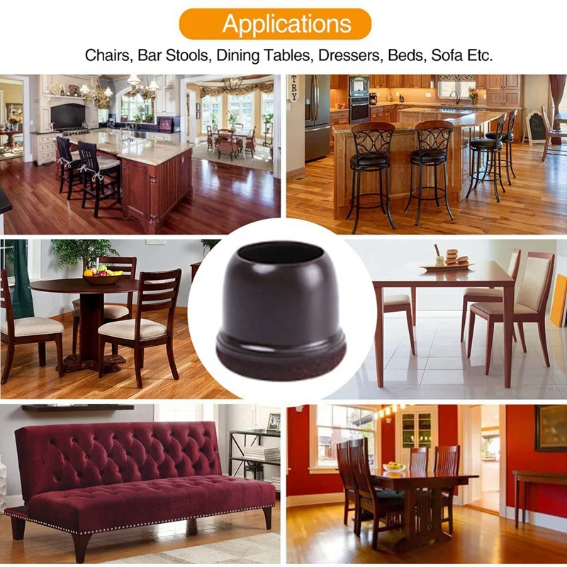 Новые-16 шт. очень маленькие силиконовые напольные протекторы для ножек стула