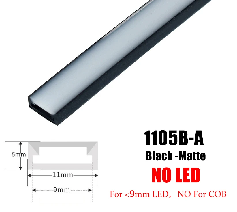 

Гибкий силиконовый диффузор для светодиодной ленты KSDLIGHT