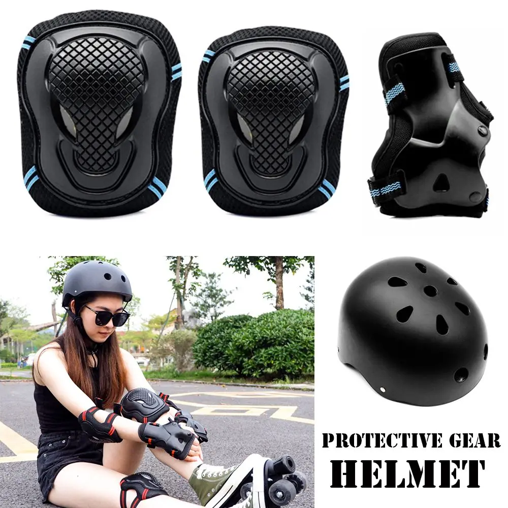 

Skate Board Outdoor Shockproof Unisex Adult Helmets Elbow Protection Protective Gear