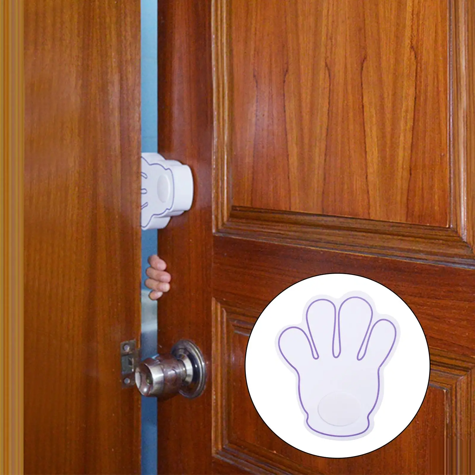 

Cartoon Door Lock Stopper Finger Protector Universal Door Protector for Room Bedroom Bathroom