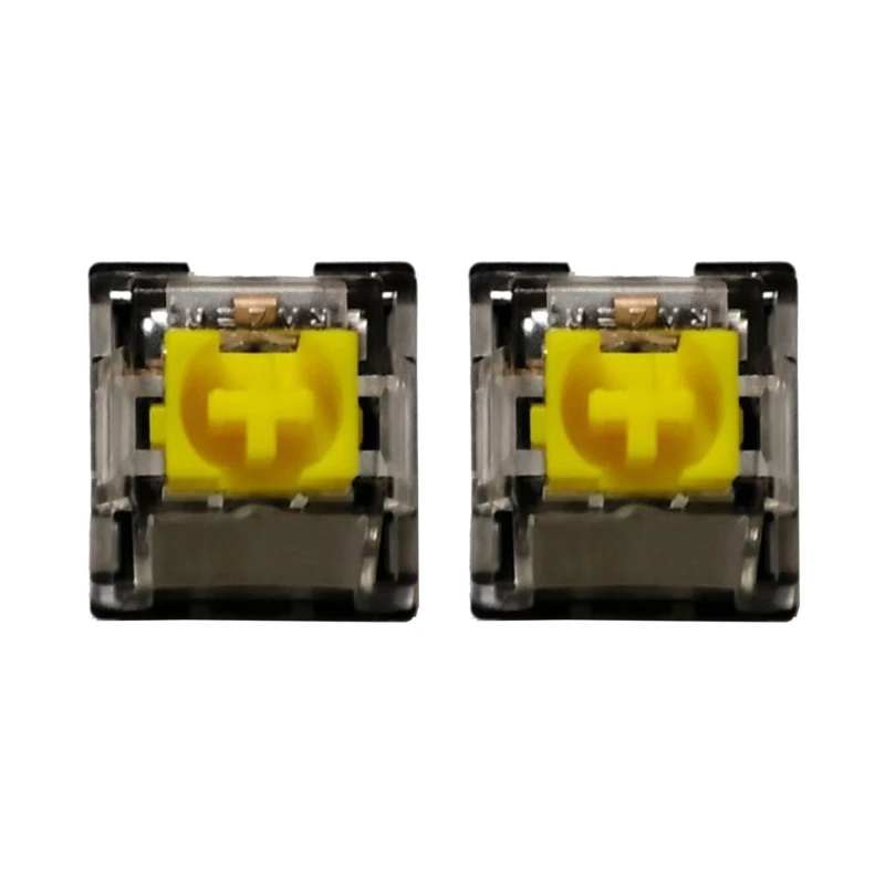 

Mechanical Keyboard RGB Yellow Switches Shaft for Razer-Blackwidow V3 Pro Gaming Keyboards 2Pieces/Set Dropship