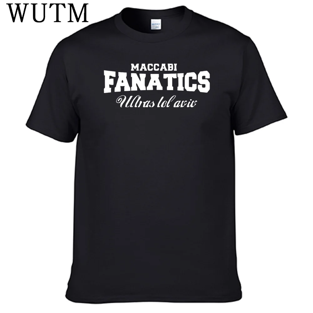 Новая мужская футболка Maccabi Fanatics из 100% хлопка (art.: 3920d8a2190a2) - 3920d8a2190a2