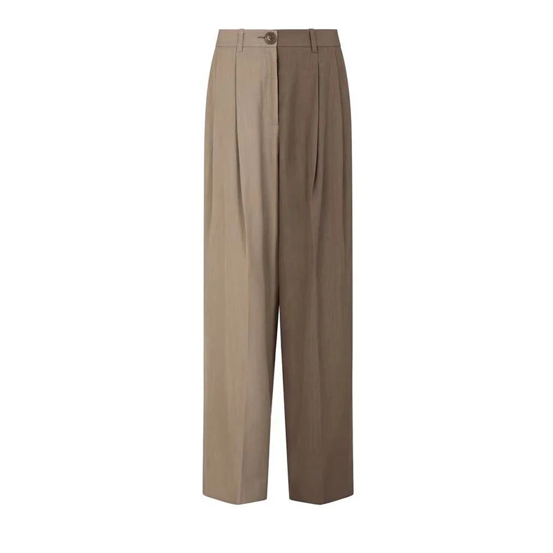 Офисный женский комплект из куртки и брюк с длинными рукавами элегантный