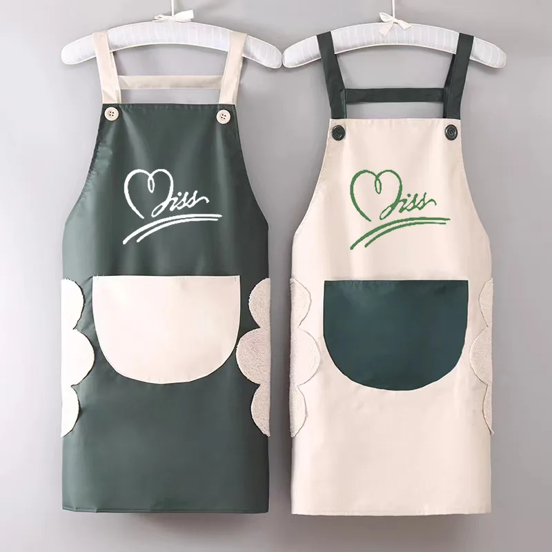 Apron Household Kitchen Waterproof And Oil-proof Internet Popular Catering Special Work Clothes For Men And Women Waist