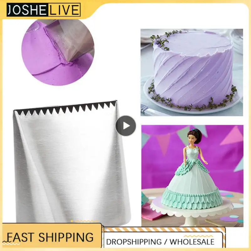 1 ~ 10 шт. инструменты для украшения выпечки, большие насадки из нержавеющей стали для изготовления тортов своими руками